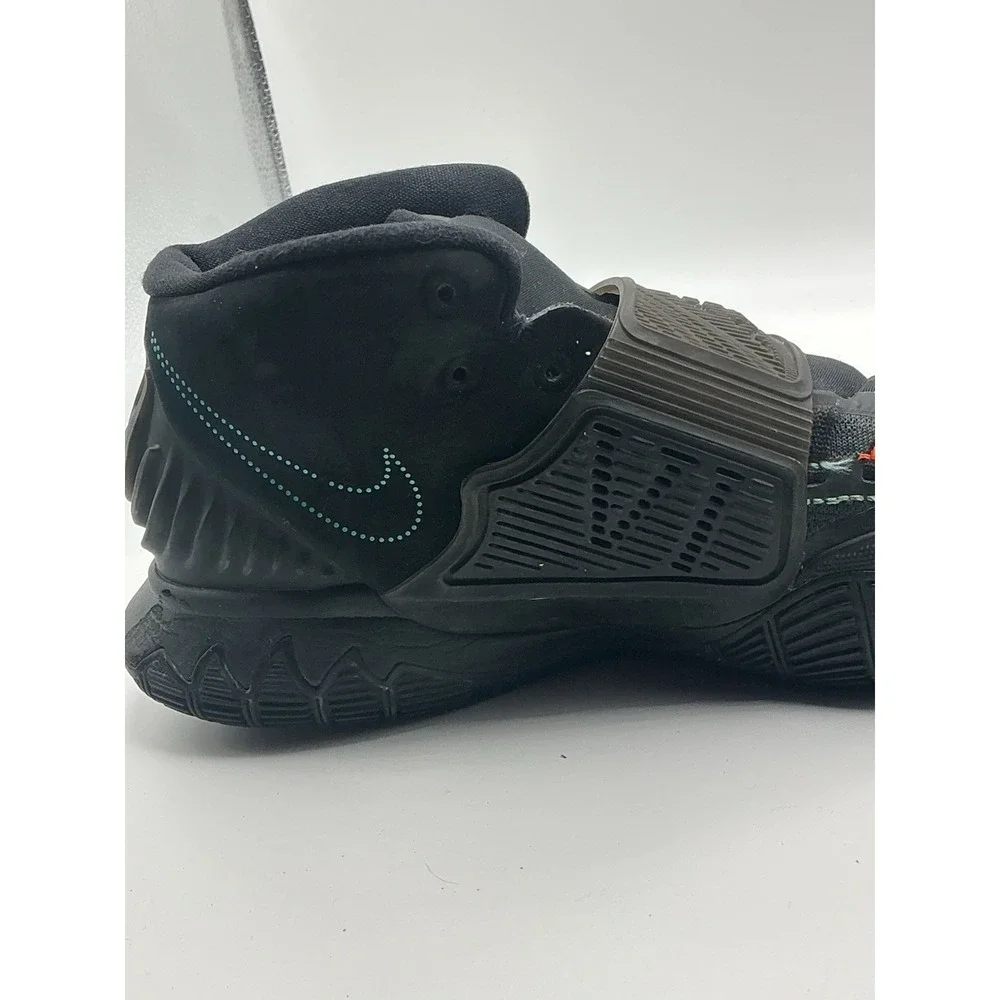 Nike Kyrie 6 VI BQ4630-006 Men's Size 8 Black Multi-Color Basketball Shoes